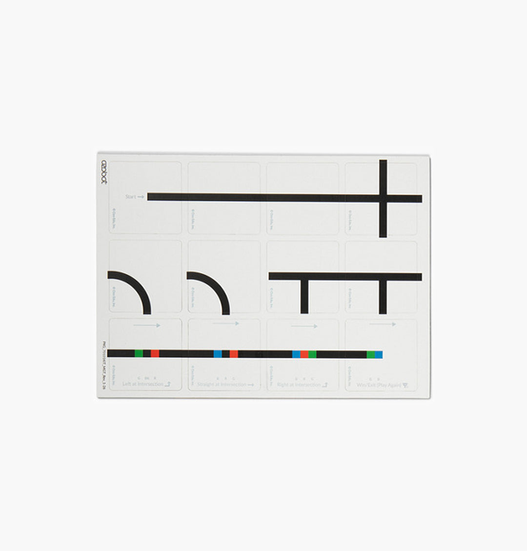 Reusable Color Code Magnets included in the Ozo at Home kit for hands-on coding activities