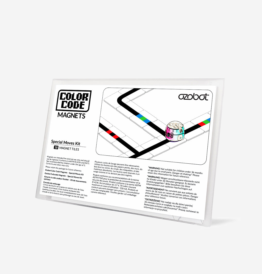 Color Code Magnets Special Moves Kit | Expanded Coding Fun – Ozobot
