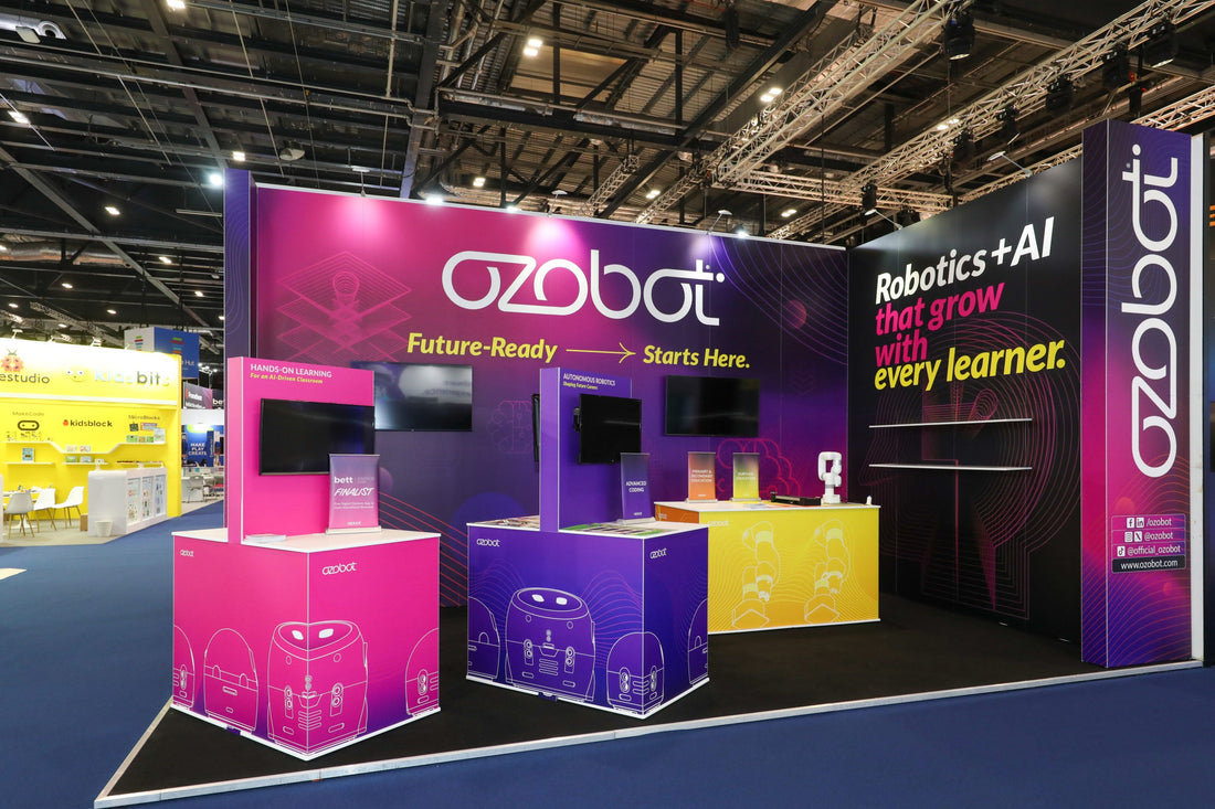 BETT UK 2026: Ozobot connects with educators worldwide