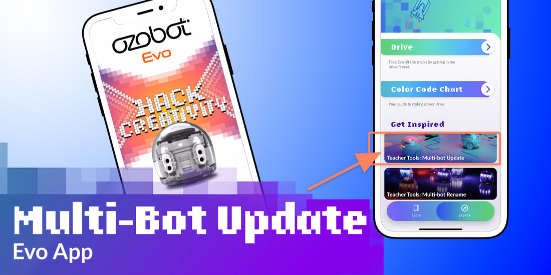 Android multi-bot update Guide for Evo Classroom Kit