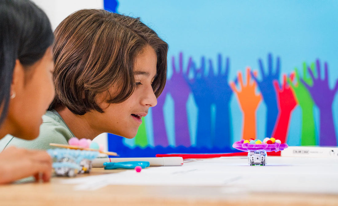 English learners succeed with Ozobot coding and STEM