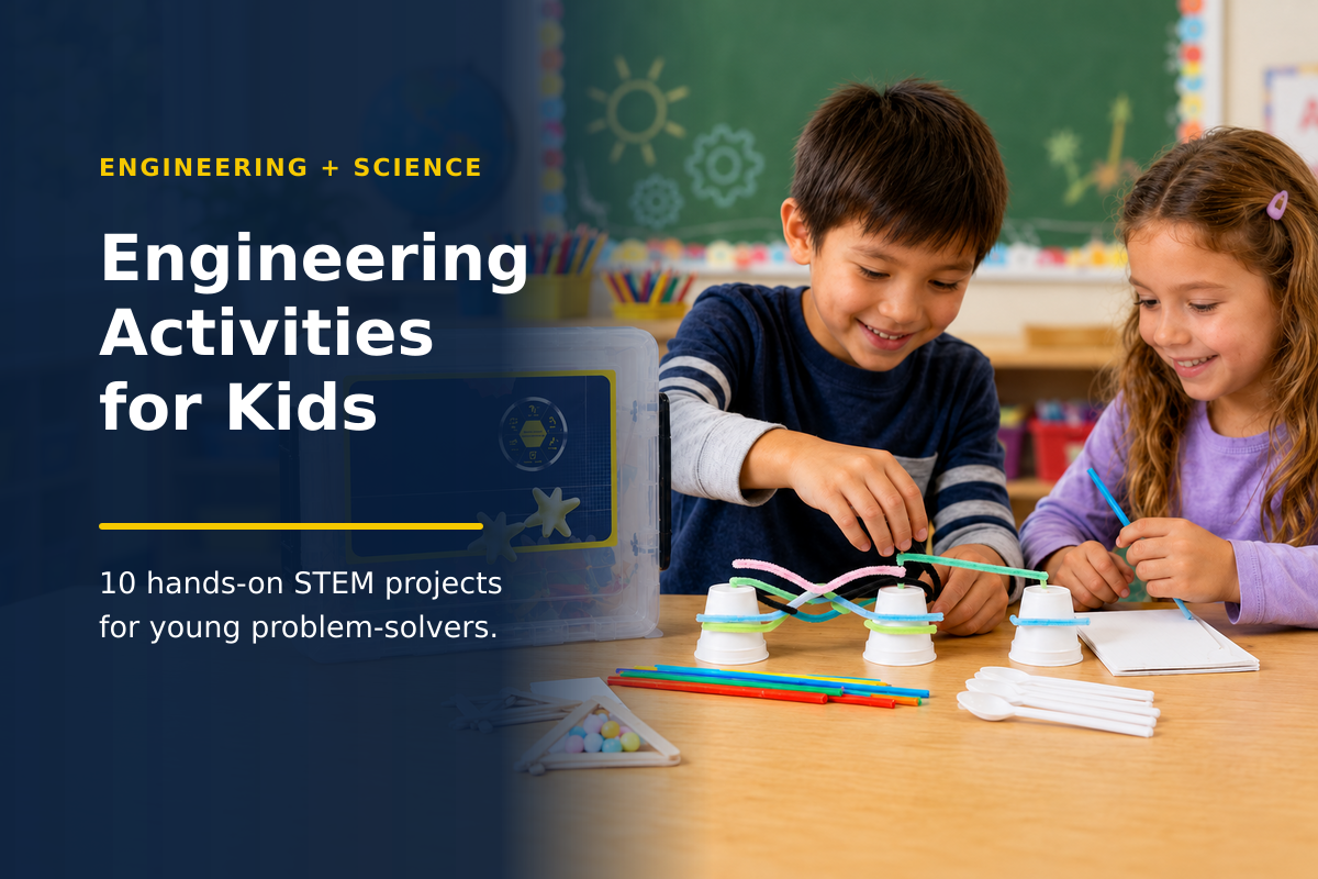 Engineering Activities for Kids: 10 Hands-On STEM Projects