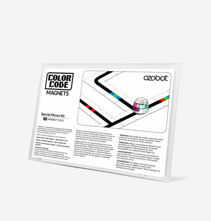 Ozobot Color Code Magnets Special Moves Kit - STEM kits for hands-on learning