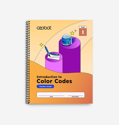Introduction to Color Codes Teacher Guide Answer Key by Ozobot - interactive classroom tools for STEM education