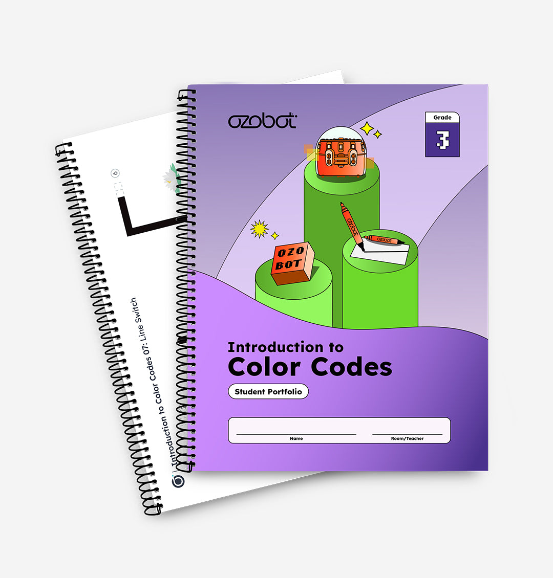 Ozobot Color Code 3rd Grade Student Book - interactive coding lessons strengthen critical thinking and creativity