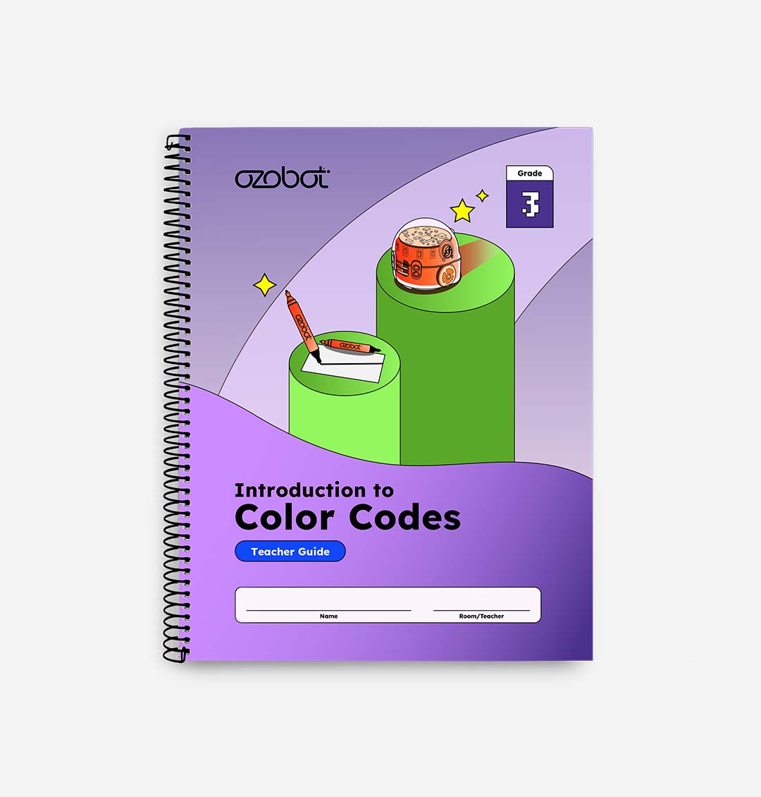 Ozobot Introduction to Color Codes Teacher Guide Answer Key - best coding workbooks for elementary students