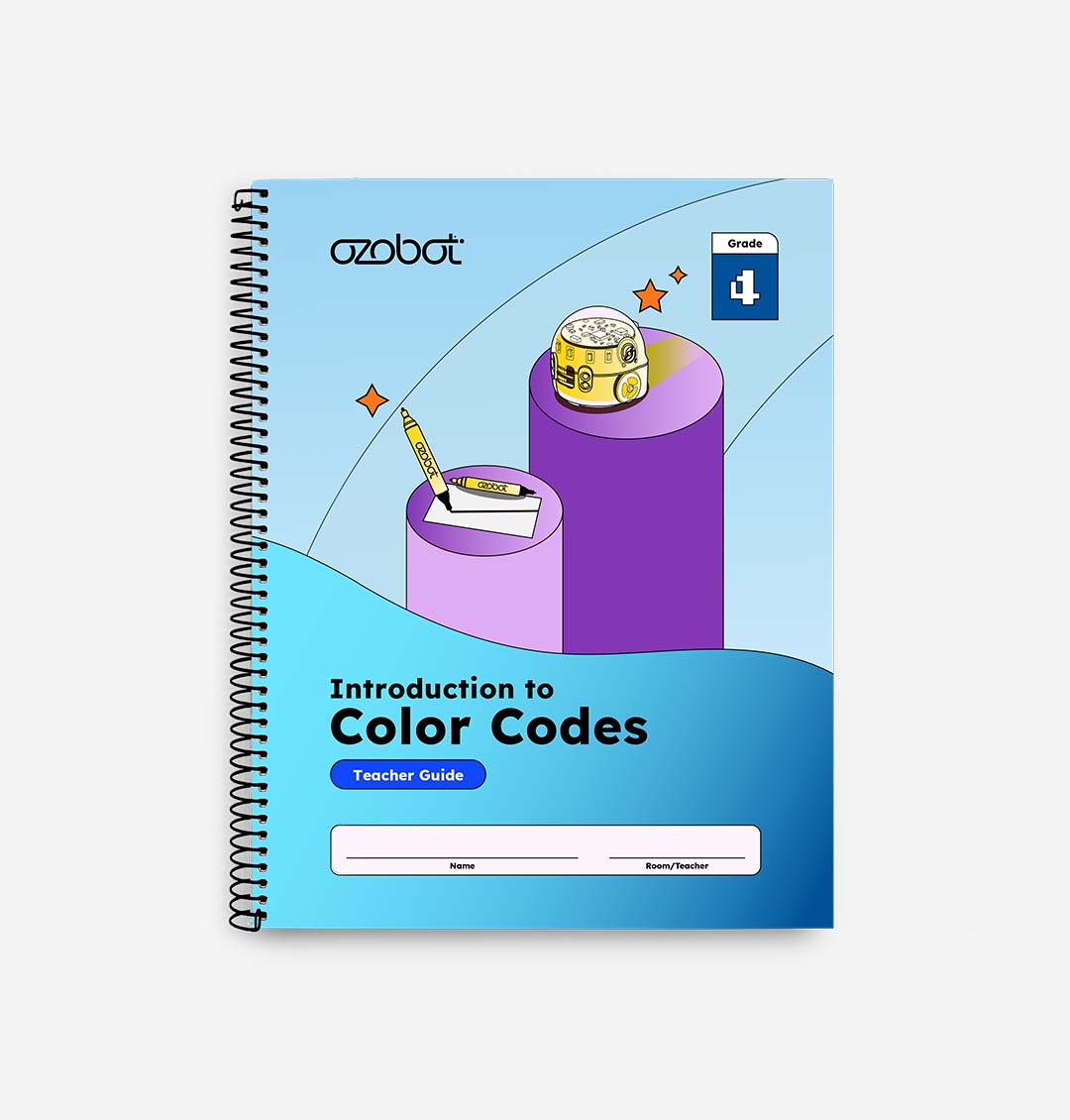 Introduction to Color Codes Teacher Guide Answer Key by Ozobot - top STEM curriculum for students