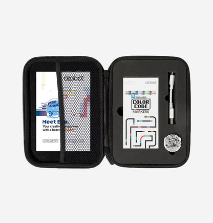 Ozobot Homeschool Coding Kit with Evo Entry Kit and Ozo Tells Time - interactive learning with robotics