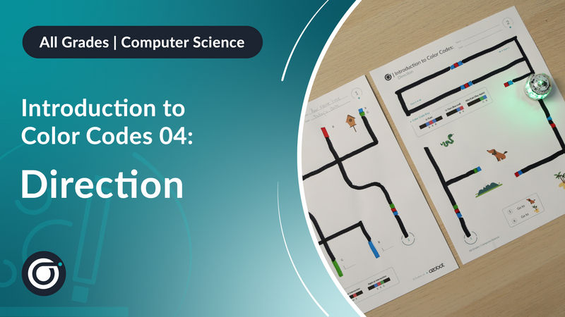 Exam Direction Code Color Ozobot Classroom Lessons | Free Coding & STEM Activities