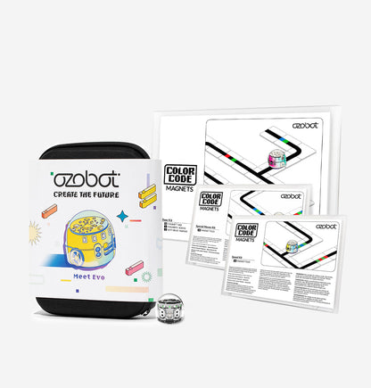 Evo coding robot with Color Code markers and starter guide