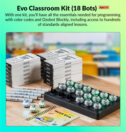 Evo Classroom Kit - 18 Bots