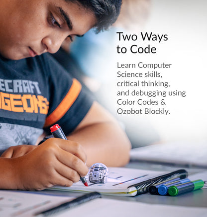 Best-selling Evo Entry Kit by Ozobot - beginner-friendly coding tools for parents and educators