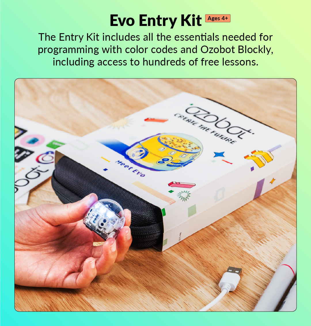 Evo Entry Kit: STEM Coding Robot for Beginners – Ozobot