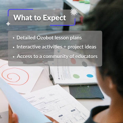 Self-Service PD Creative Coding with Color Codes by Ozobot - STEM education professional development for teachers