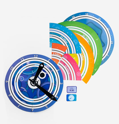 Ozobot Ozo Tells Time STEAM Kit 9-pack - best STEM learning kits for teachers and classrooms