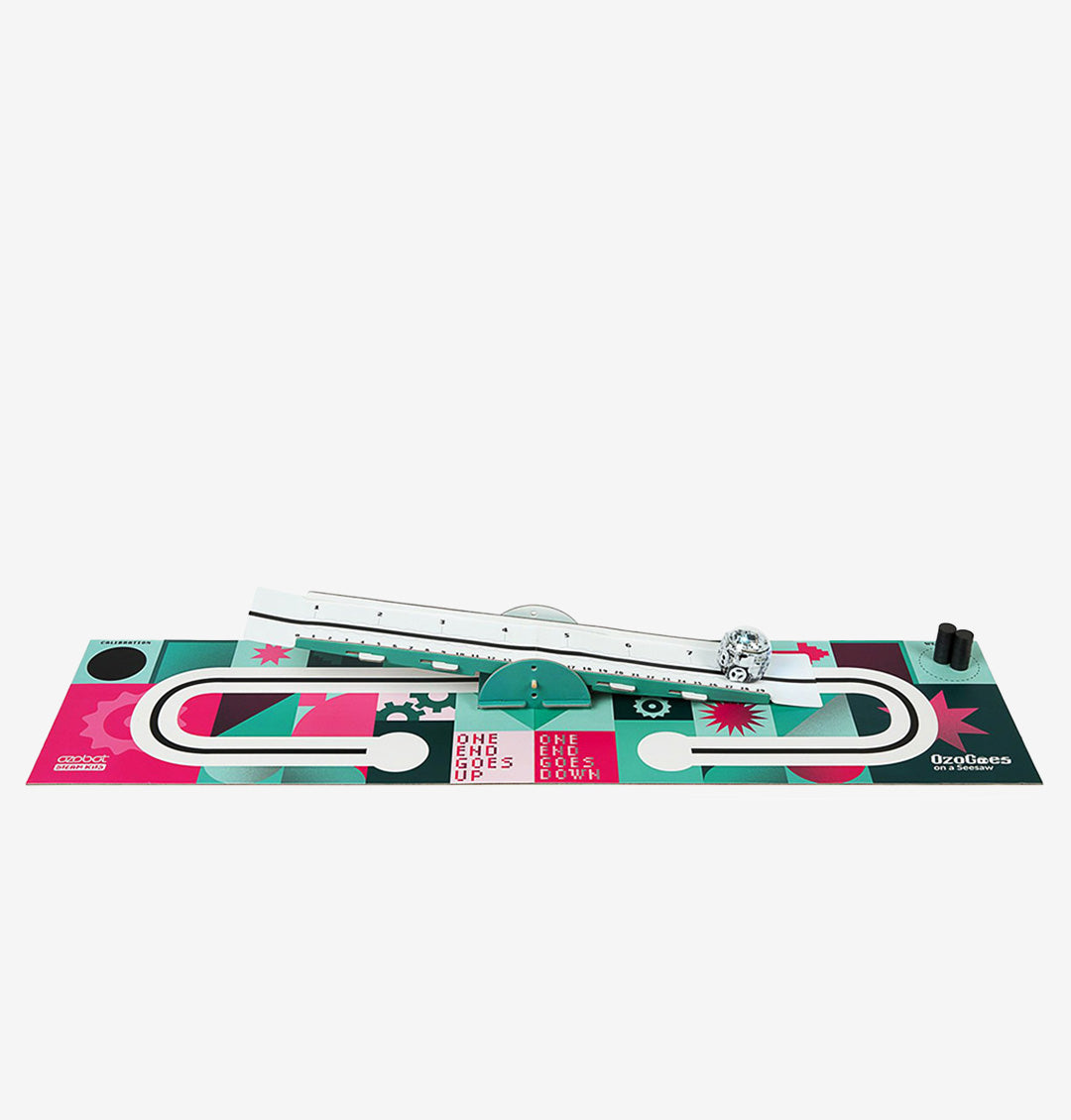 Ozogoes on a Seesaw STEAM Kit by Ozobot, best-selling STEM kits for kids