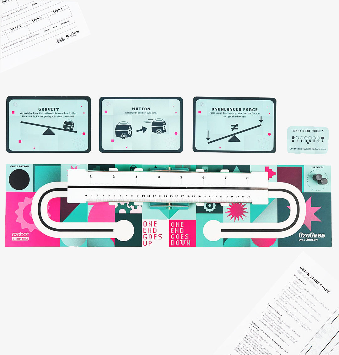 Ozogoes On A Seesaw STEAM kit 8 pack by Ozobot - hands-on STEM education kits for kids