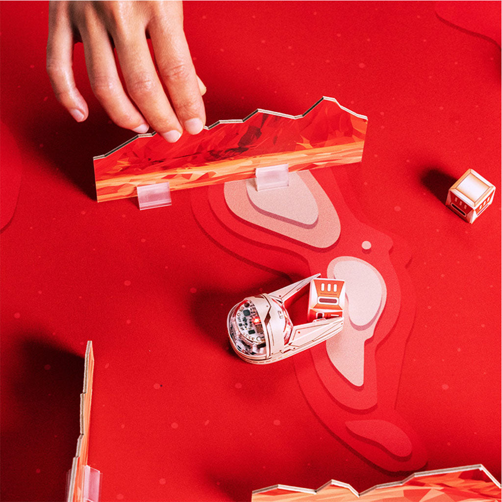 Ozobot Mission to Mars Challenge Mat with coding for early finisher classroom activities