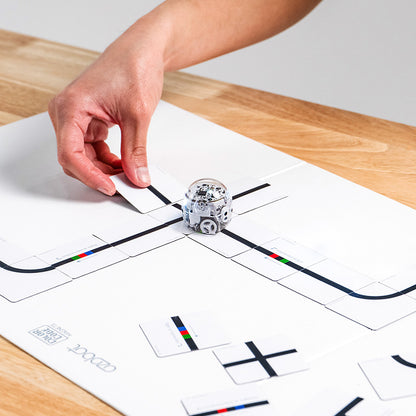 Learn to code using Ozobot Color Code Magnets and Evo