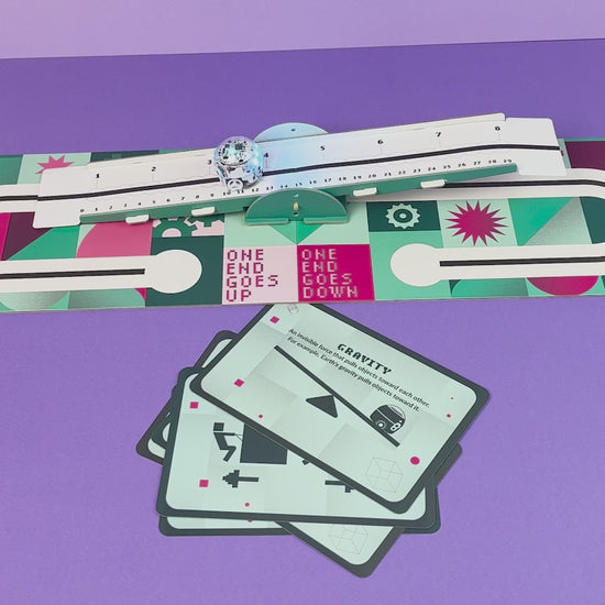 Ozobot OzoGoes on a Seesaw STEAM Kit - coding and robotics kits for young students