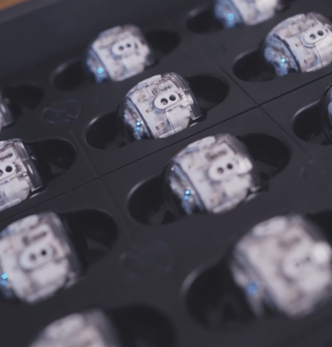 Ozobot Evo Classroom Kits with either 12 or 18 bots for STEM education in the classroom