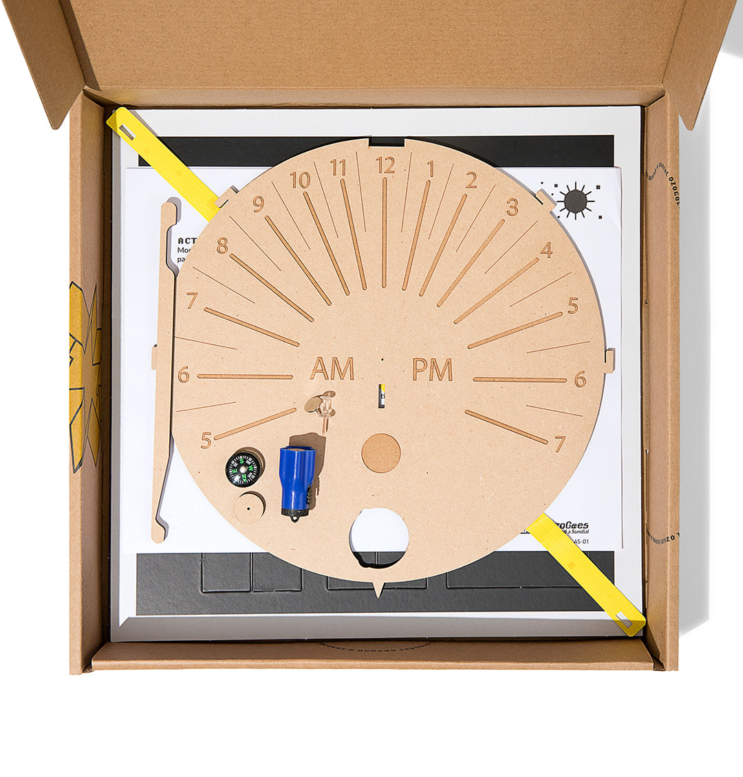 Ozogoes Around a Sundial STEAM Kit by Ozobot 